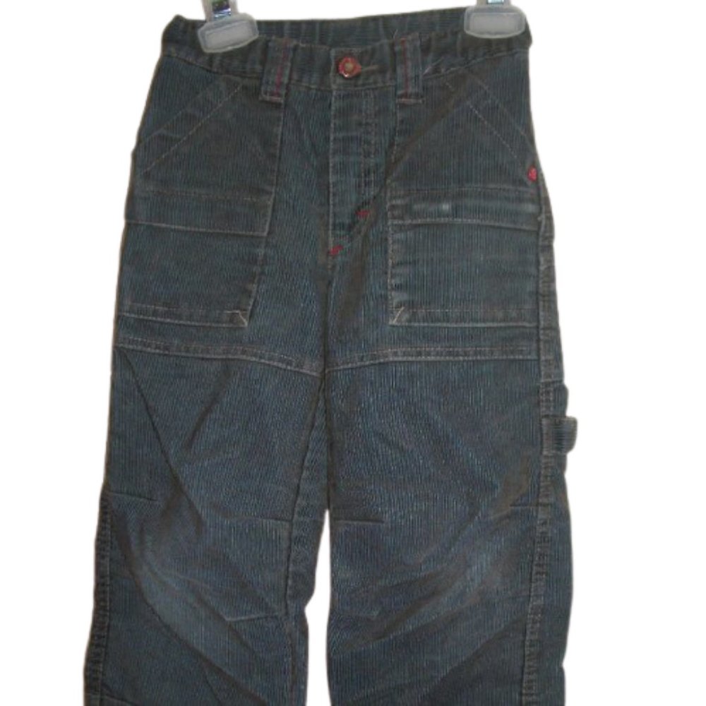 Krickets Elite Blue Corduroy Pants Adjust Waist 6  ---